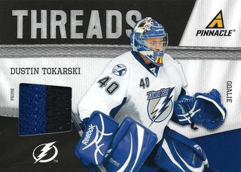 2011-12 Panini Pinnacle - Threads Prime #60 Dustin Tokarski Front