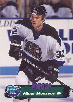 1995-96 Edge Ice #167 Mike Hurlbut Front