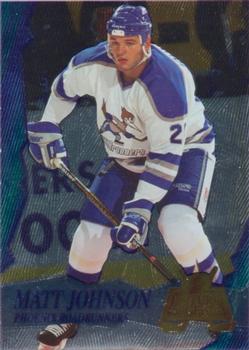 1996 Edge Ice Future Legends #28 Matt Johnson Front