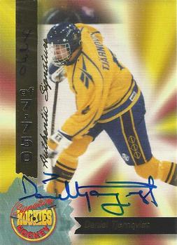 1994-95 Signature Rookies - Authentic Signatures #49 Daniel Tjarnqvist  Front