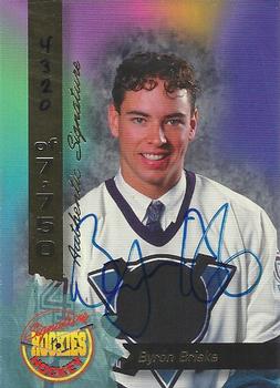 1994-95 Signature Rookies - Authentic Signatures #58 Byron Briske  Front