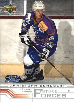 2001-02 Upper Deck DEL (German) #263 Christoph Schubert Front