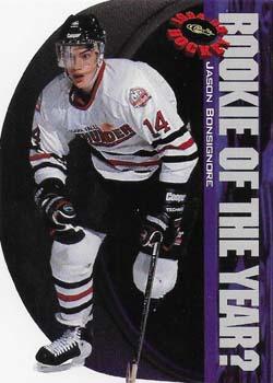 1994-95 Classic - Rookie of the Year Sweepstakes #R3 Jason Bonsignore  Front