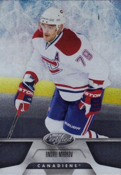 2011-12 Panini Certified #18 Andrei Markov Front