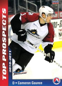 2010-11 Choice AHL Top Prospects #16 Cameron Gaunce Front