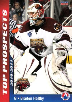 2010-11 Choice AHL Top Prospects #21 Braden Holtby Front