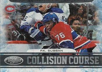 2011-12 Panini Certified - Collision Course #6 P.K. Subban Front