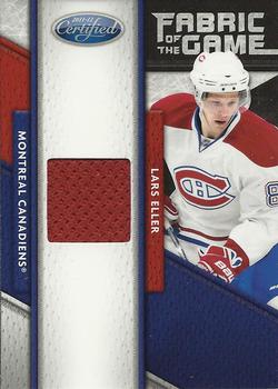 2011-12 Panini Certified - Fabric of the Game #79 Lars Eller Front