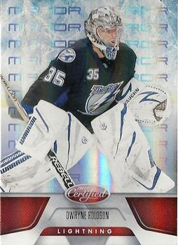 2011-12 Panini Certified - Mirror Red #15 Dwayne Roloson Front