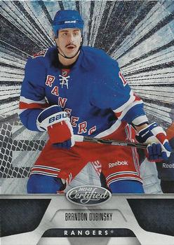 2011-12 Panini Certified - Totally Silver #37 Brandon Dubinsky Front