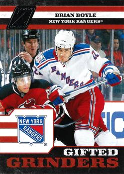 2010-11 Panini Zenith - Gifted Grinders #4 Brian Boyle Front