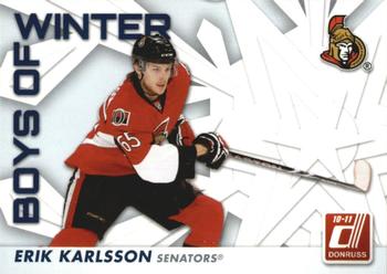 2010-11 Donruss - Boys of Winter #16 Erik Karlsson Front