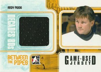 2010-11 In The Game Decades 1980s - Between The Pipes Jerseys Black #BTPJ-15 Andy Moog  Front