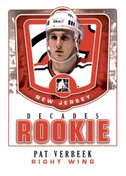 2010-11 In The Game Decades 1980s - Decades Rookies #DR-32 Pat Verbeek  Front