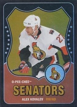 2010-11 O-Pee-Chee - Retro Black Rainbow #155 Alex Kovalev  Front