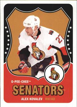 2010-11 O-Pee-Chee - Retro Blank Back #NNO Alex Kovalev  Front