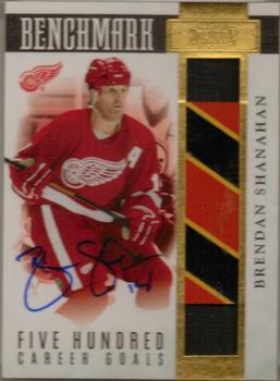 2010-11 Panini Dominion - Benchmark Sticks Autographs #1 Brendan Shanahan Front