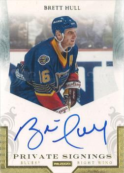 2010-11 Panini Dominion - Private Signings #BH3 Brett Hull Front