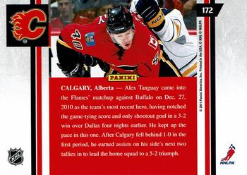 2010-11 Panini Pinnacle - Artists Proofs #172 Alex Tanguay Back