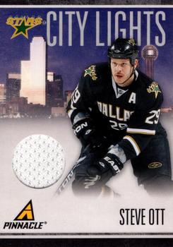 2010-11 Panini Pinnacle - City Lights Materials #21 Steve Ott  Front