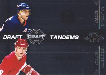 2010-11 Playoff Contenders - Draft Tandems #4 Pat LaFontaine / Steve Yzerman  Front