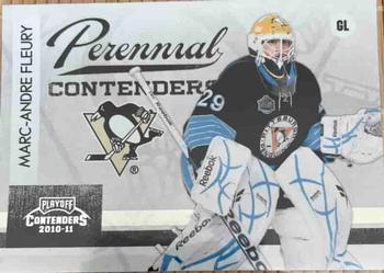 2010-11 Playoff Contenders - Perennial Contenders #16 Marc-Andre Fleury  Front