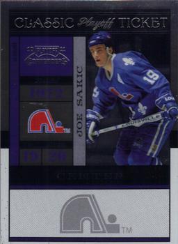 2010-11 Playoff Contenders - Playoff Tickets #110 Joe Sakic  Front
