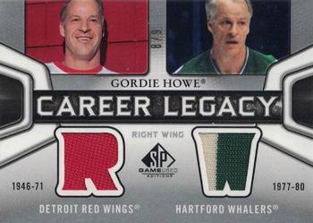 2010-11 SP Game Used - Career Legacy #CL2-GH Gordie Howe Front