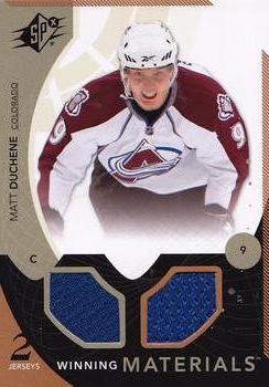 2010-11 SPx - Winning Materials #WM-MD Matt Duchene  Front