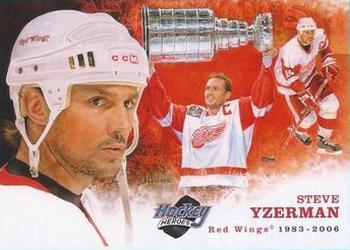 2010-11 Upper Deck - Hockey Heroes: Steve Yzerman #HH-YZ Steve Yzerman Front