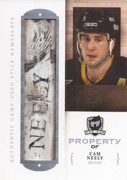 2010-11 Upper Deck The Cup - Property of #POF-CN Cam Neely  Front