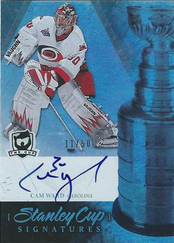 2010-11 Upper Deck The Cup - Stanley Cup Signatures #SC-CW Cam Ward  Front