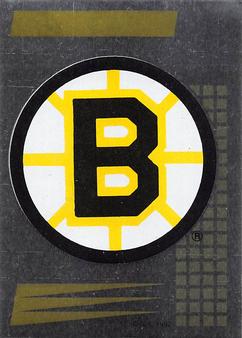1992-93 Panini Stickers (French) #134 Boston Bruins Logo Front