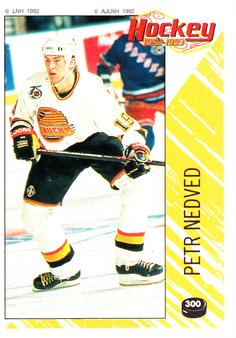 1992-93 Panini Stickers (French) #300 Petr Nedved  Front