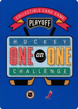 1995-96 Playoff One on One Challenge #219 Teemu Selanne  Back