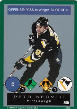 1995-96 Playoff One on One Challenge #300 Petr Nedved Front