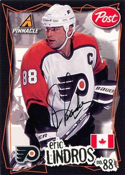 1997 Pinnacle Post #NNO Eric Lindros Front