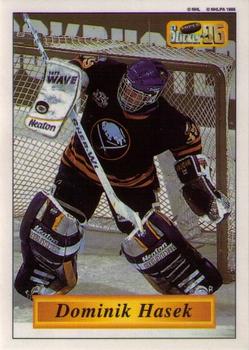 1995-96 Bashan Imperial Super Stickers #12 Dominik Hasek Front