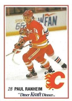 1989-90 Kraft #9 Paul Ranheim  Front