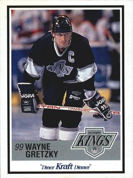 1990-91 Kraft #15 Wayne Gretzky Front