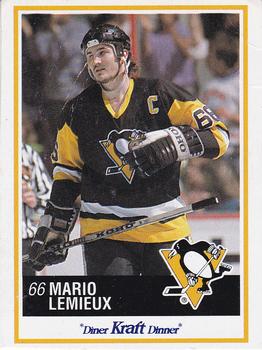 1990-91 Kraft #29 Mario Lemieux Front