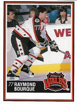 1990-91 Kraft #80 Raymond Bourque Front