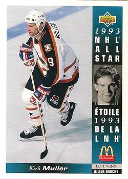 1993-94 Upper Deck McDonald's NHL All-Stars #McD-20a Kirk Muller Front
