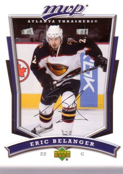 2007-08 Upper Deck MVP #288 Eric Belanger Front