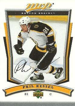 2007-08 Upper Deck MVP #47 Phil Kessel Front