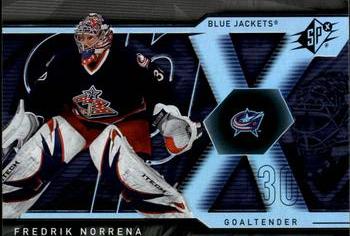 2007-08 SPx #40 Fredrik Norrena Front