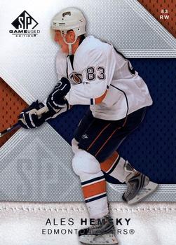 2007-08 SP Game Used #61 Ales Hemsky Front