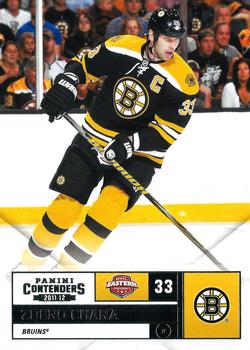 2011-12 Panini Contenders #33 Zdeno Chara Front