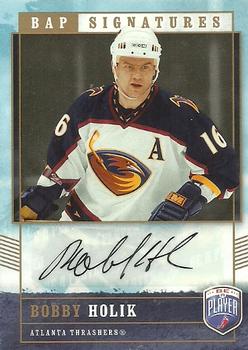 2006-07 Be A Player - BAP Signatures #BH Bobby Holik Front