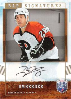 2006-07 Be A Player - BAP Signatures #RU R.J. Umberger Front